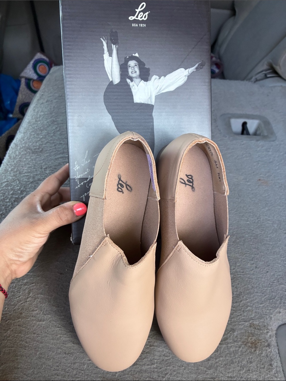 Women's Nude Slip-On Flats — Soft Tan Casual Loafers